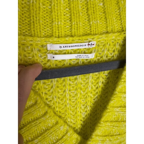 ANTHROPOLOGIE Honore Ribbed Sweater-sz Small - Picture 5 of 9